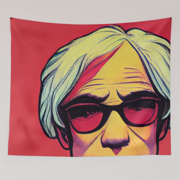 Aperçu de l'œuvre Andy Warhol créée et vendue par ComicsFactory.