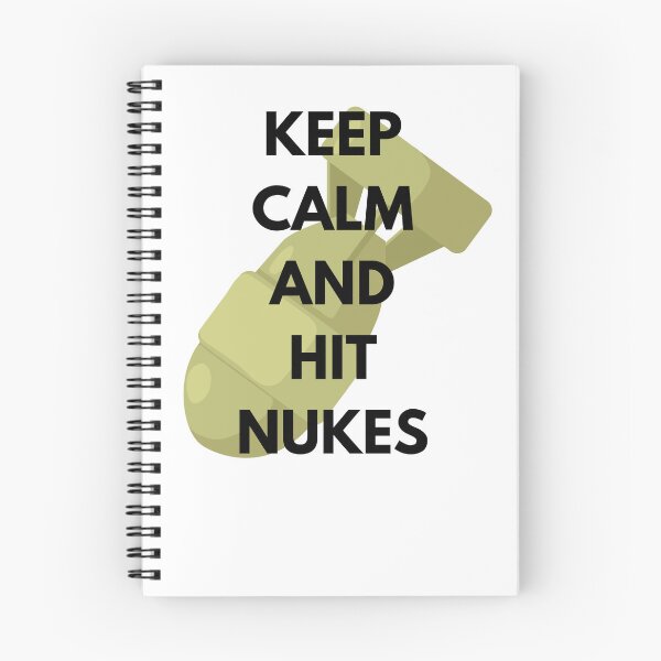 Item preview, Keep Calm And Hit Nukes designed and sold by OneDayCollected.