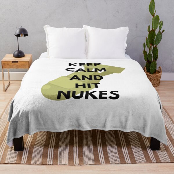 Item preview, Keep Calm And Hit Nukes designed and sold by OneDayCollected.