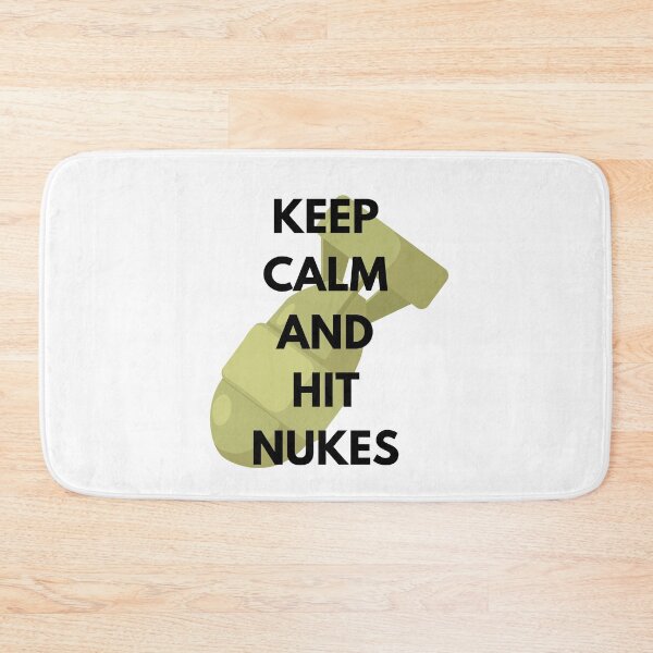 Item preview, Keep Calm And Hit Nukes designed and sold by OneDayCollected.
