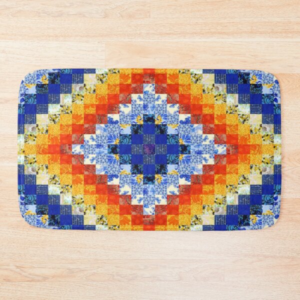 Item preview, Patchwork square mosaic graphics designed and sold by ErisMerch.