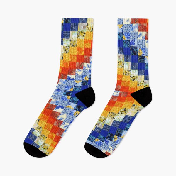 Item preview, Patchwork square mosaic graphics designed and sold by ErisMerch.