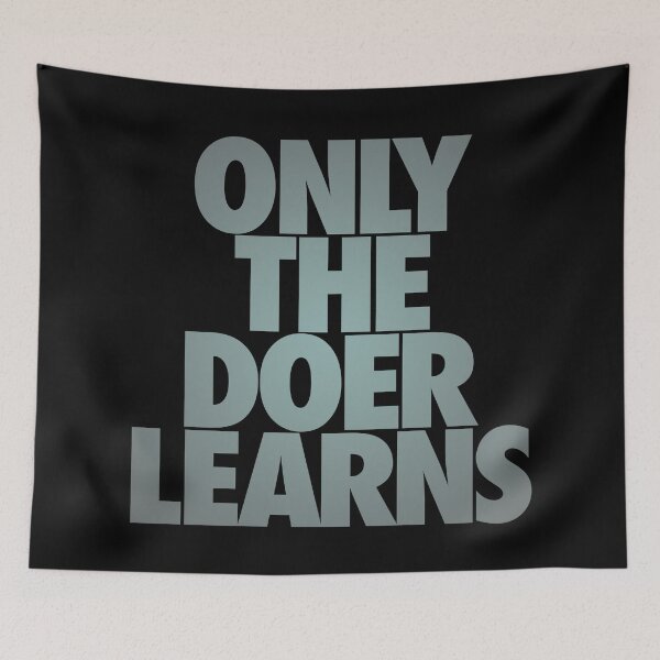 Item preview, Only the doer learns v.7 designed and sold by x1brett.