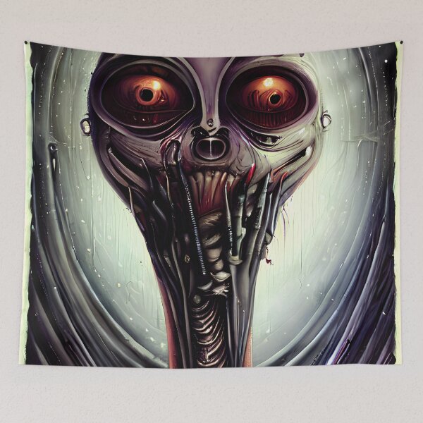 Item preview, Shocked Alien head by GizbarArts made with a.i. designed and sold by Ganzabara.