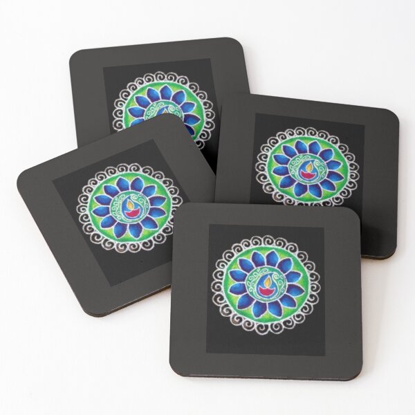 Aperçu de l'œuvre rangoli patterns design collections créée et vendue par Ramanujan MN.