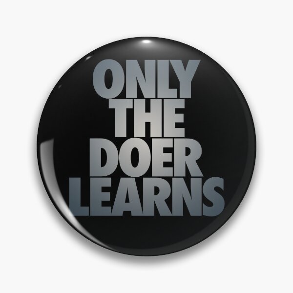 Item preview, Only the doer learns v.8 designed and sold by x1brett.