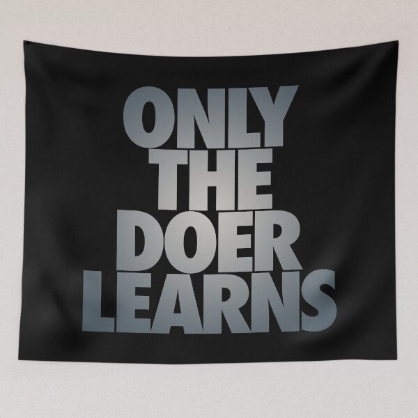 Item preview, Only the doer learns v.8 designed and sold by x1brett.