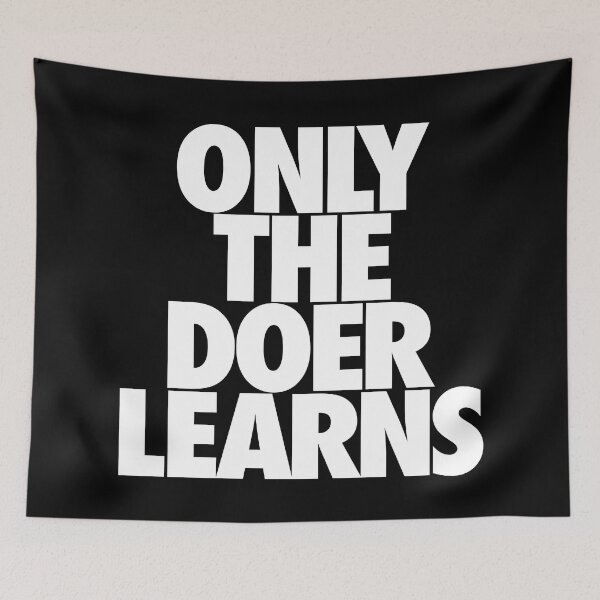 Item preview, Only the doer learns v.9 designed and sold by x1brett.