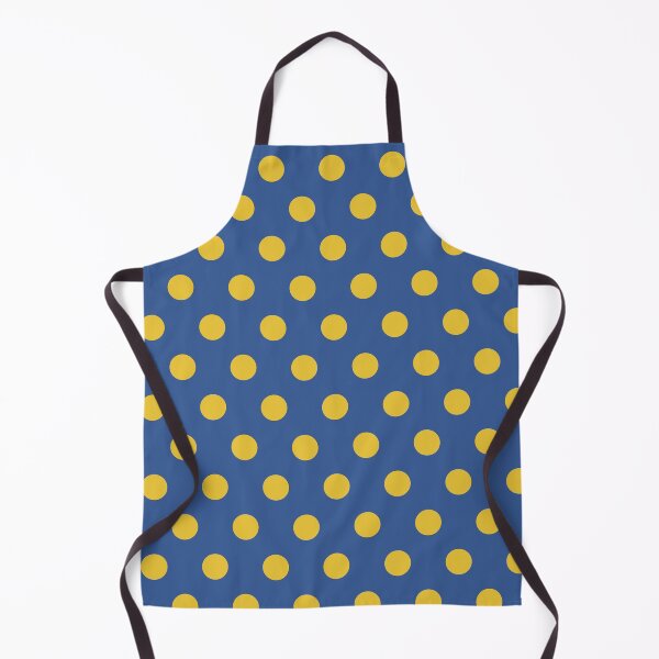 Item preview, Yellow and Blue Polka Dots designed and sold by patterniastudio.