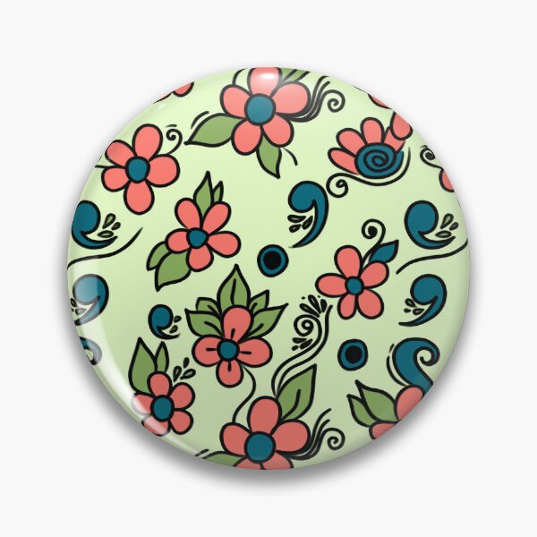 Item preview, Colorful Floral Pattern designed and sold by patternologyy.