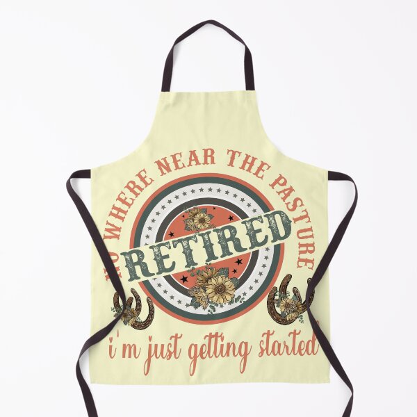 Item preview, Retired No Where Near The Pasture - Funny Cowgirl Retirement designed and sold by handsoftime2020.