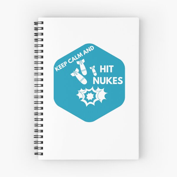 Item preview, Keep Calm And Hit Nukes designed and sold by OneDayCollected.