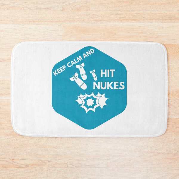Item preview, Keep Calm And Hit Nukes designed and sold by OneDayCollected.