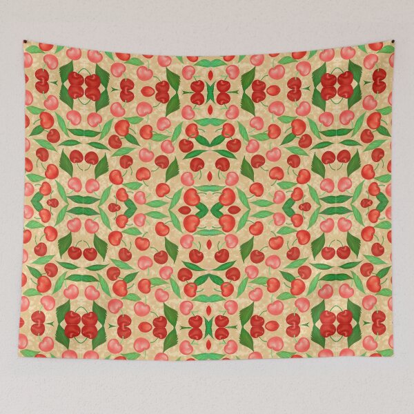 Item preview, Retro Cherry Pattern designed and sold by Tori Thomas.