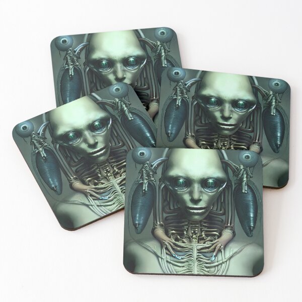 Item preview, Shaman Alien Head by GizbarArts made with a.i. designed and sold by Ganzabara.
