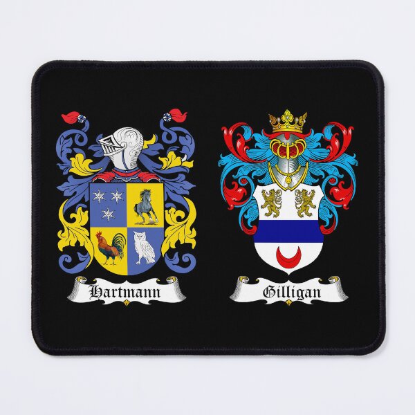 Item preview, HARTMANN & GILLIGAN FAMILY CRESTS designed and sold by CathalDevlin.
