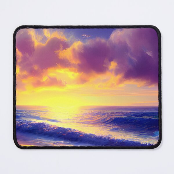 Item preview, blue ocean, sunset #8 designed and sold by supeart.