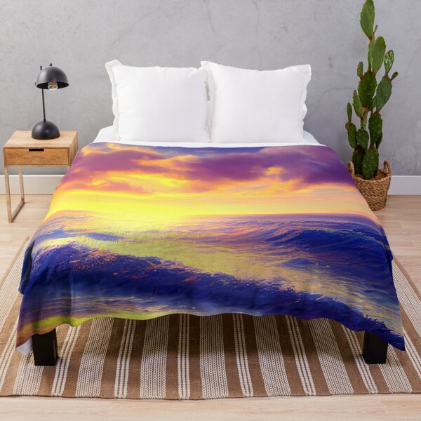 Item preview, blue ocean, sunset #8 designed and sold by supeart.