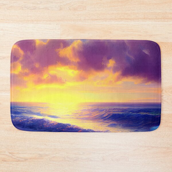 Item preview, blue ocean, sunset #8 designed and sold by supeart.