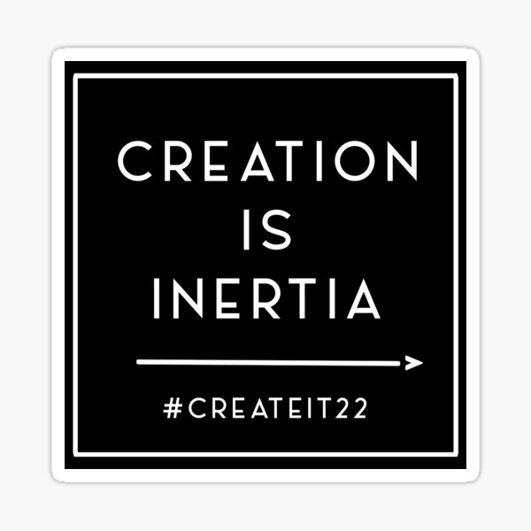 CreateIt22 Square Logo Sticker