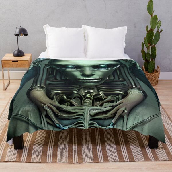 Item preview, Shaman Alien Head by GizbarArts made with a.i. designed and sold by Ganzabara.