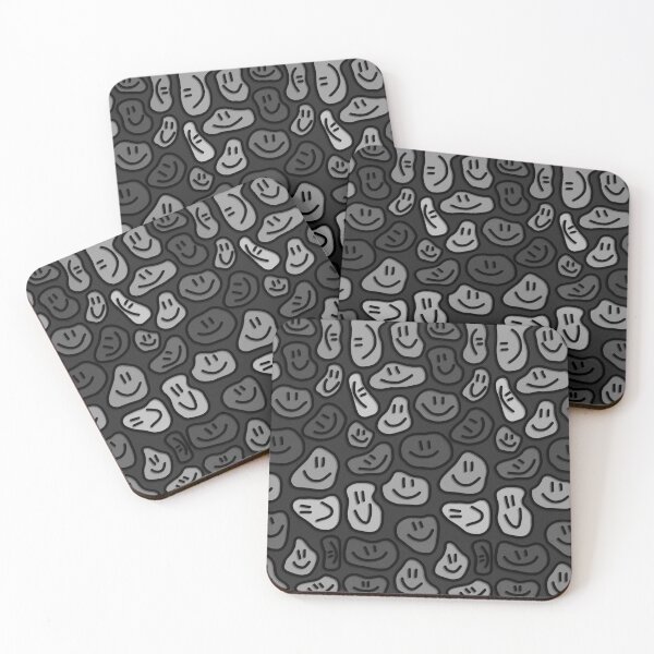 Item preview, Grey Distorted Smiley Faces designed and sold by Ayoub14.