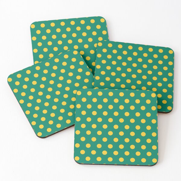 Item preview, Yellow and Green Polka Dots designed and sold by patterniastudio.