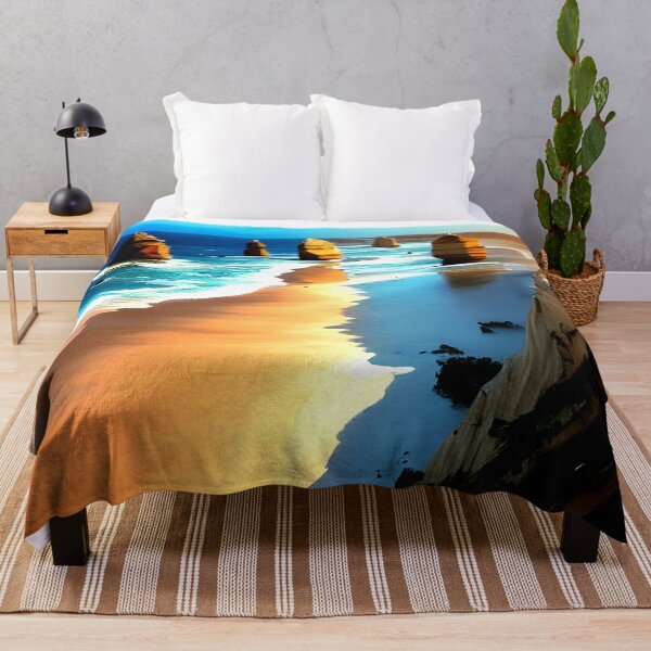 Item preview, seashore, blue ocean waves, sandy beach #15 designed and sold by supeart.