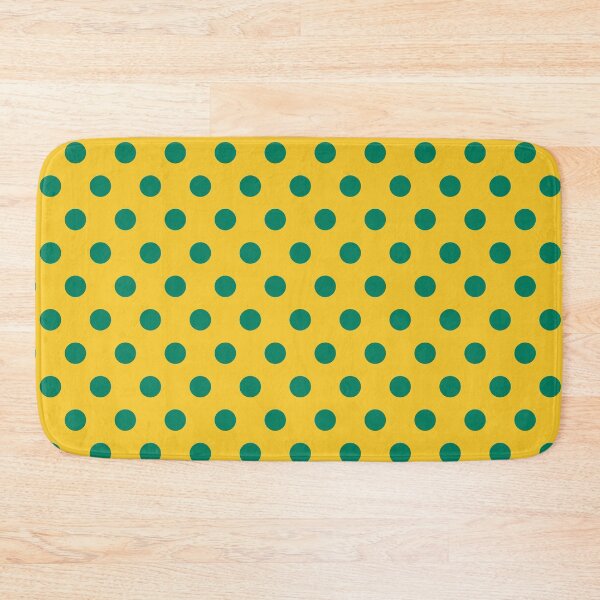 Item preview, Green and Yellow Polka Dots designed and sold by patterniastudio.