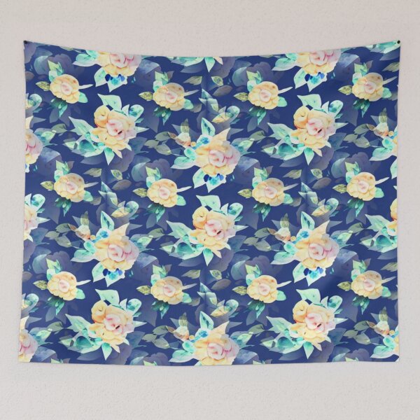 Item preview, Pastel floral pattern designed and sold by Mirarima.