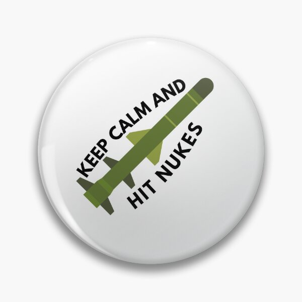 Item preview, Keep Calm And Hit Nukes designed and sold by OneDayCollected.