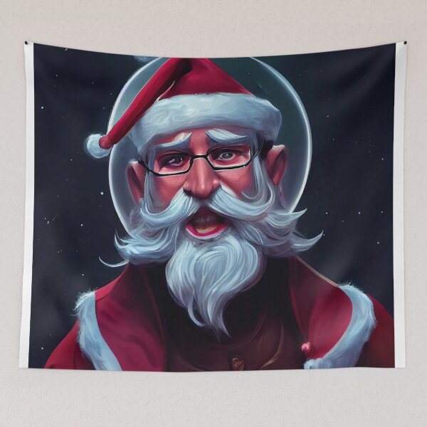 Item preview, Santa In Space designed and sold by Ironicdoll.