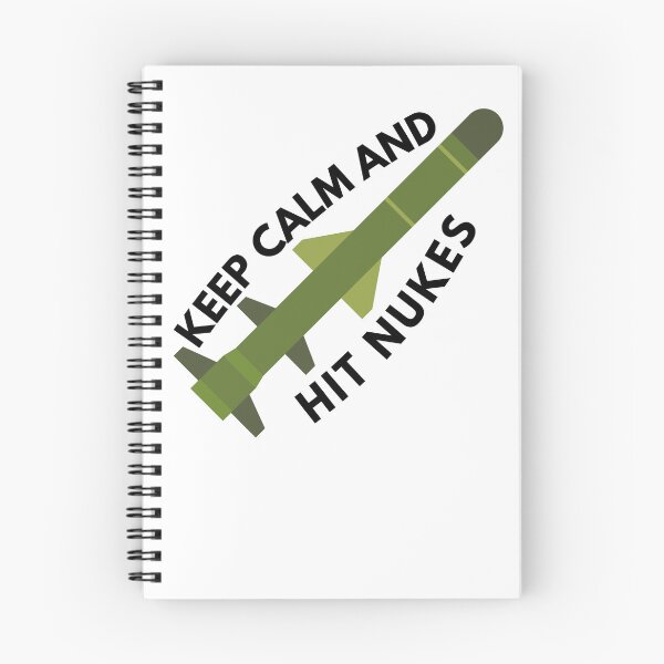 Item preview, Keep Calm And Hit Nukes designed and sold by OneDayCollected.