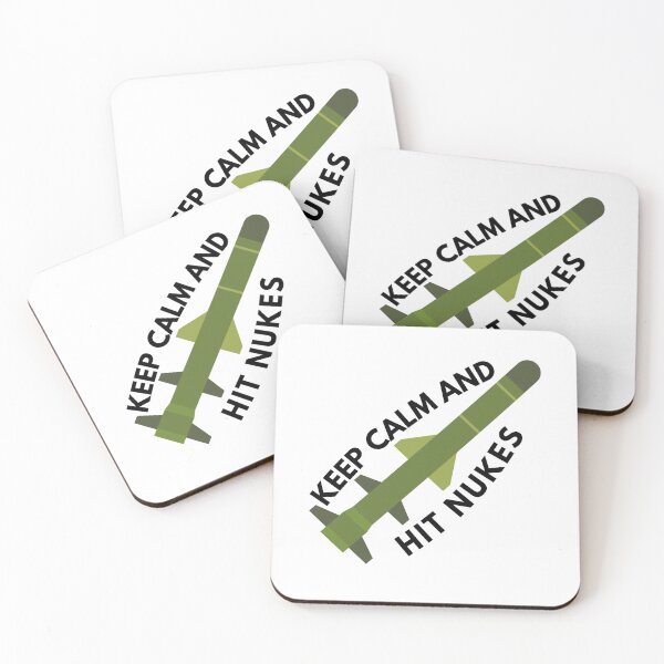 Item preview, Keep Calm And Hit Nukes designed and sold by OneDayCollected.