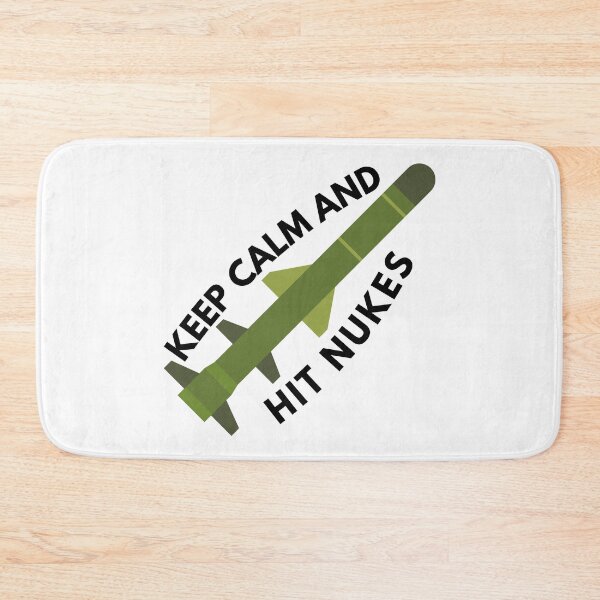 Item preview, Keep Calm And Hit Nukes designed and sold by OneDayCollected.