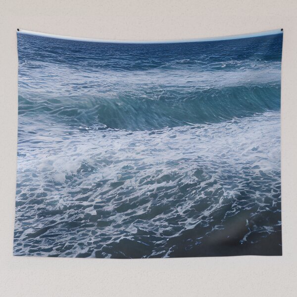 Item preview, blue ocean waves #113 designed and sold by supeart.