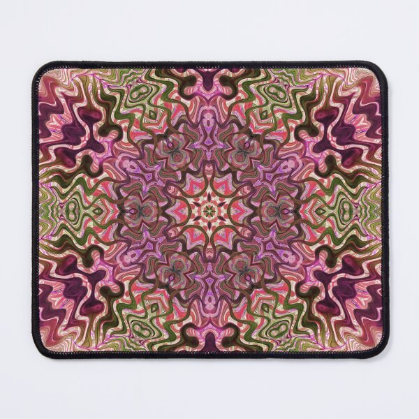 Item preview, Hippie Vibes Kaleidoscope Abstract Radial Symmetry Pattern Boho Aesthetic Art 1 of 12 designed and sold by Beachy.