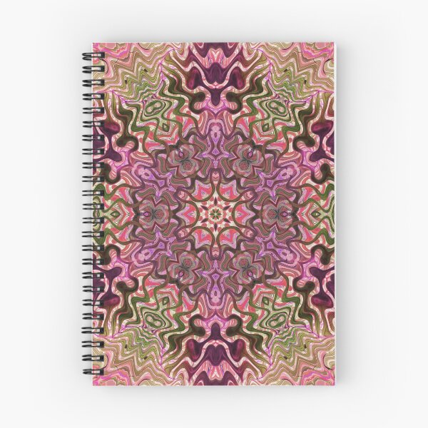 Item preview, Hippie Vibes Kaleidoscope Abstract Radial Symmetry Pattern Boho Aesthetic Art 1 of 12 designed and sold by Beachy.