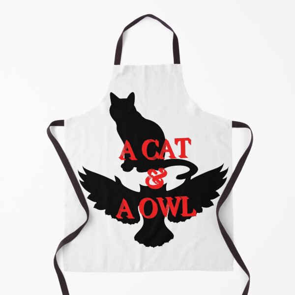 Item preview, a cat and an owl designed and sold by Jaadueekala.