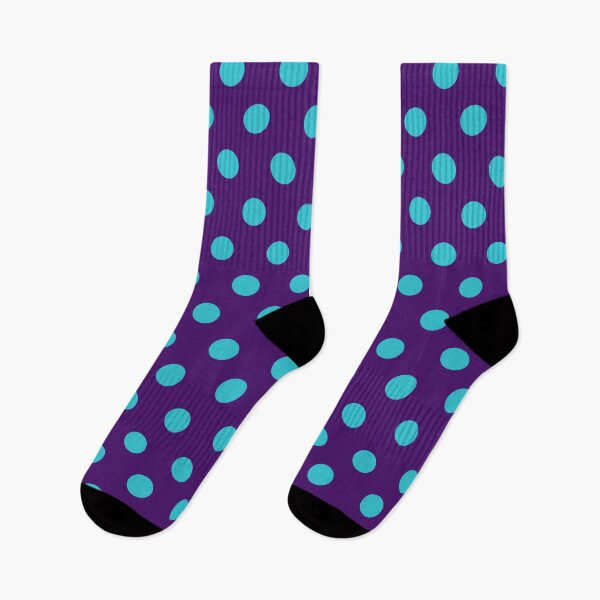 Item preview, Light Blue and Purple Polka Dots designed and sold by patterniastudio.