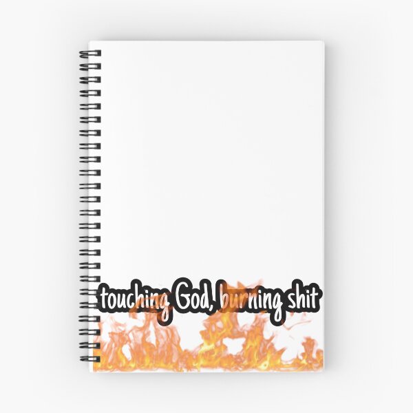 Item preview, touching god, burning shit designed and sold by FdPrincessshaye.