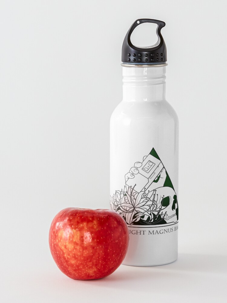 Alternate view of I Brought Magnus Back (light background) Water Bottle