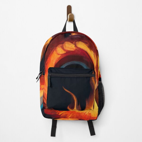 Item preview, Cute Owl with Flames Sticker designed and sold by TheCreativeFab.