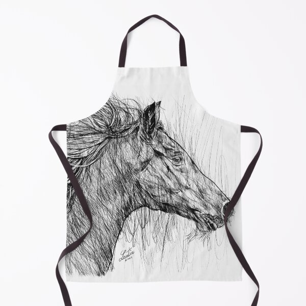Item preview, HORSE - pencil portrait .1 designed and sold by lautir.