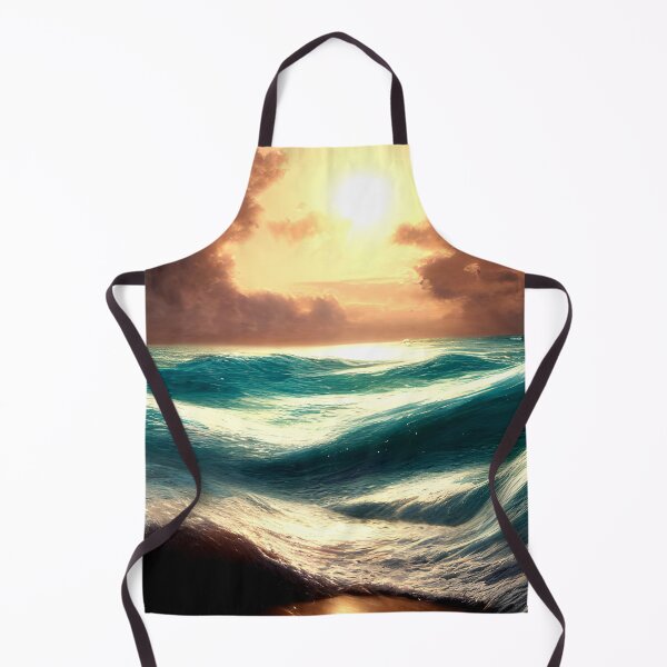 Item preview, blue ocean waves #115 designed and sold by supeart.