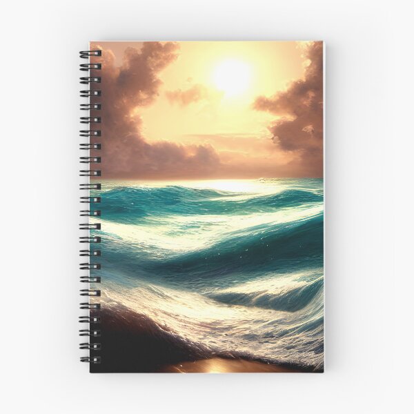 Item preview, blue ocean waves #115 designed and sold by supeart.