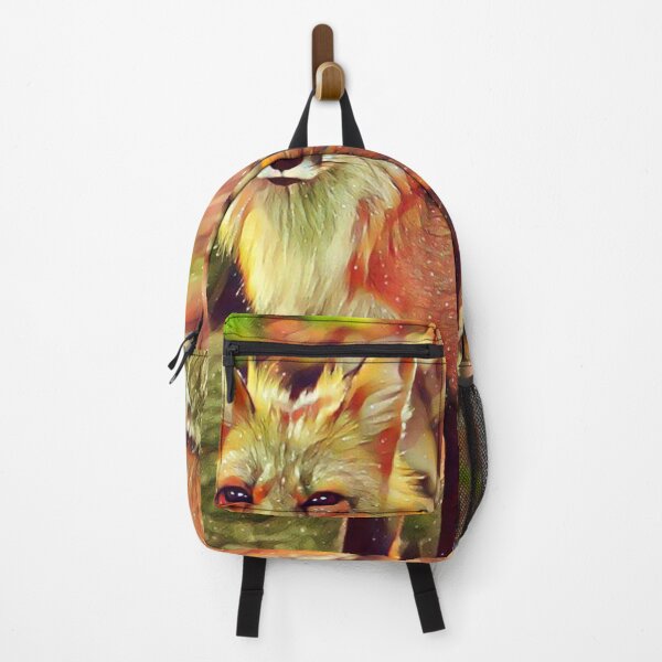 Item preview,  Wild fox in forest designed and sold by MagiLand ⭐⭐⭐⭐⭐.