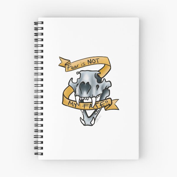 Item preview, Fear is NOT my fate designed and sold by Skullzdesigns.