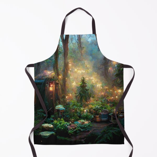 Item preview, Forest cabin with fairytale magic - Fantasy dream designed and sold by Monkyra.