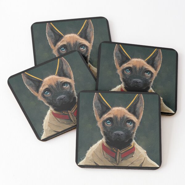 Item preview, Belgian Malinois Puppy Anime Galactic Warrior Dog Gift  designed and sold by Malinois  Drive.
